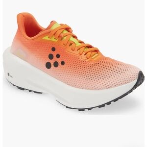 NWT CRAFT Nordlite Ultra Running Shoes - Orange (Crackle/N Light). Women's 10